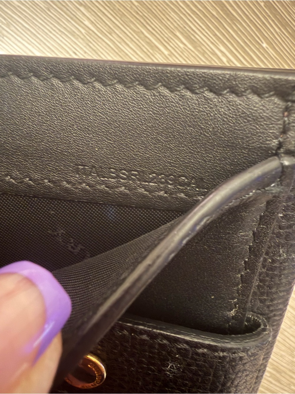 🔥Authentic Burberry Black & Beige Small Fold Wallet - Picture 12 of 12
